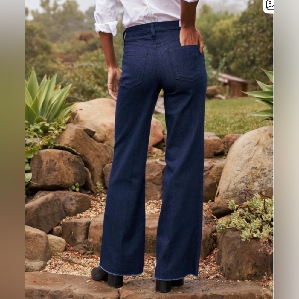 Frank & Eileen East Galway wide leg jeans NWOT size 31 - Picture 3 of 16